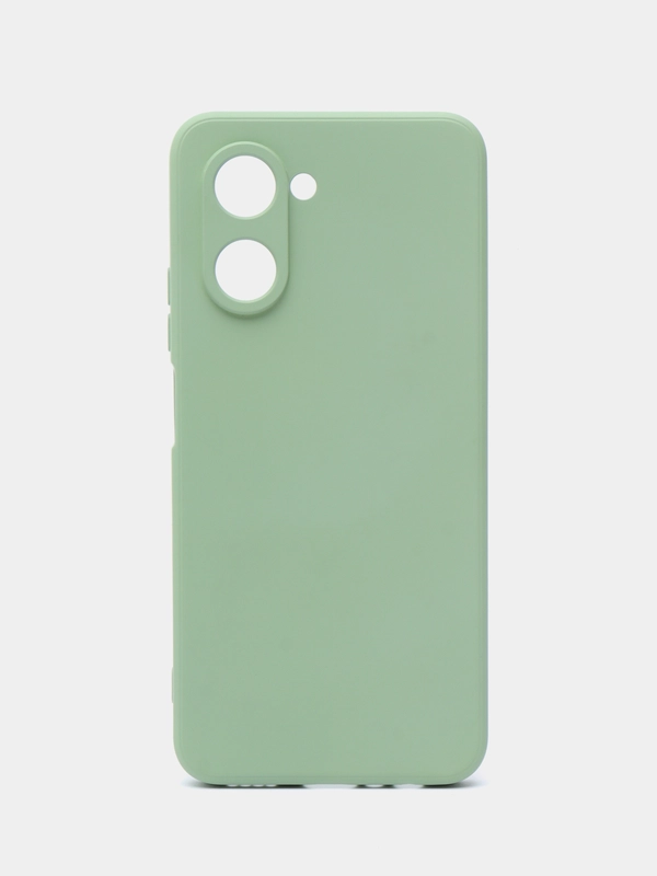 Чехол-накладка Krutoff Silicone Case для Realme C33/С33 2023 зелёный