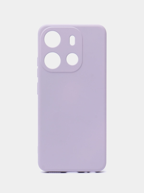 Чехол-накладка Krutoff Silicone Case для INFINIX Smart 7 лаванда
