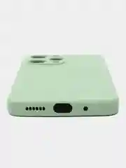 Чехол-накладка Krutoff Silicone Case для Xiaomi Redmi 12 зелёный