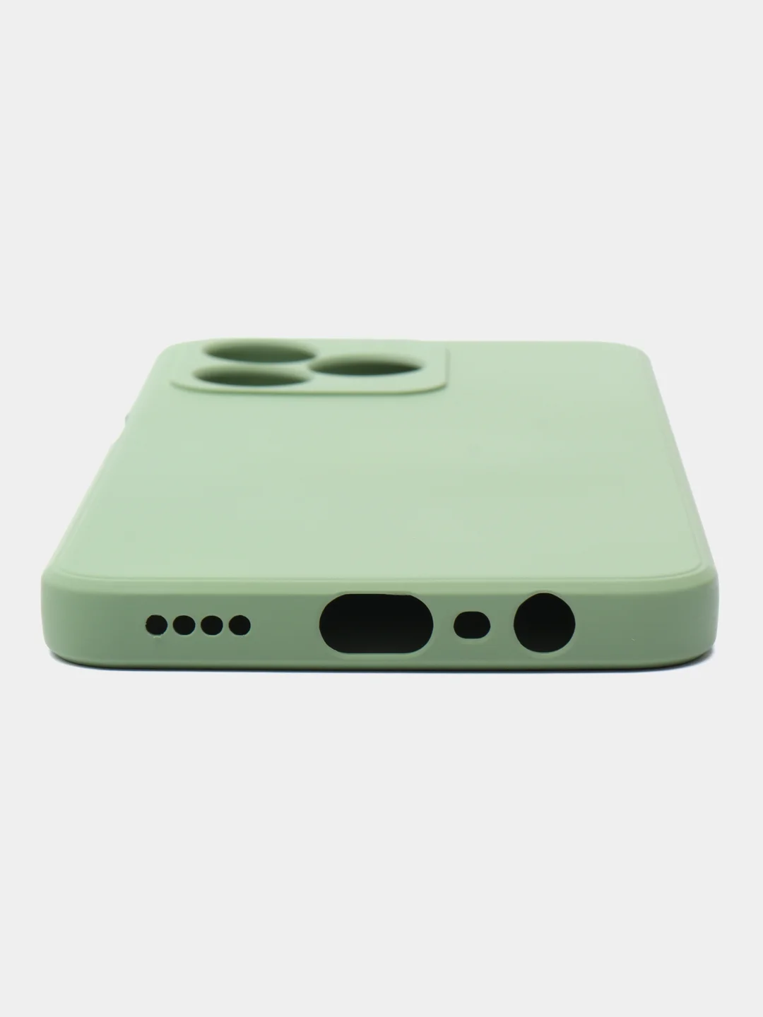 Чехол-накладка Krutoff Silicone Case для Realme C51/C53/Note 50 зелёный