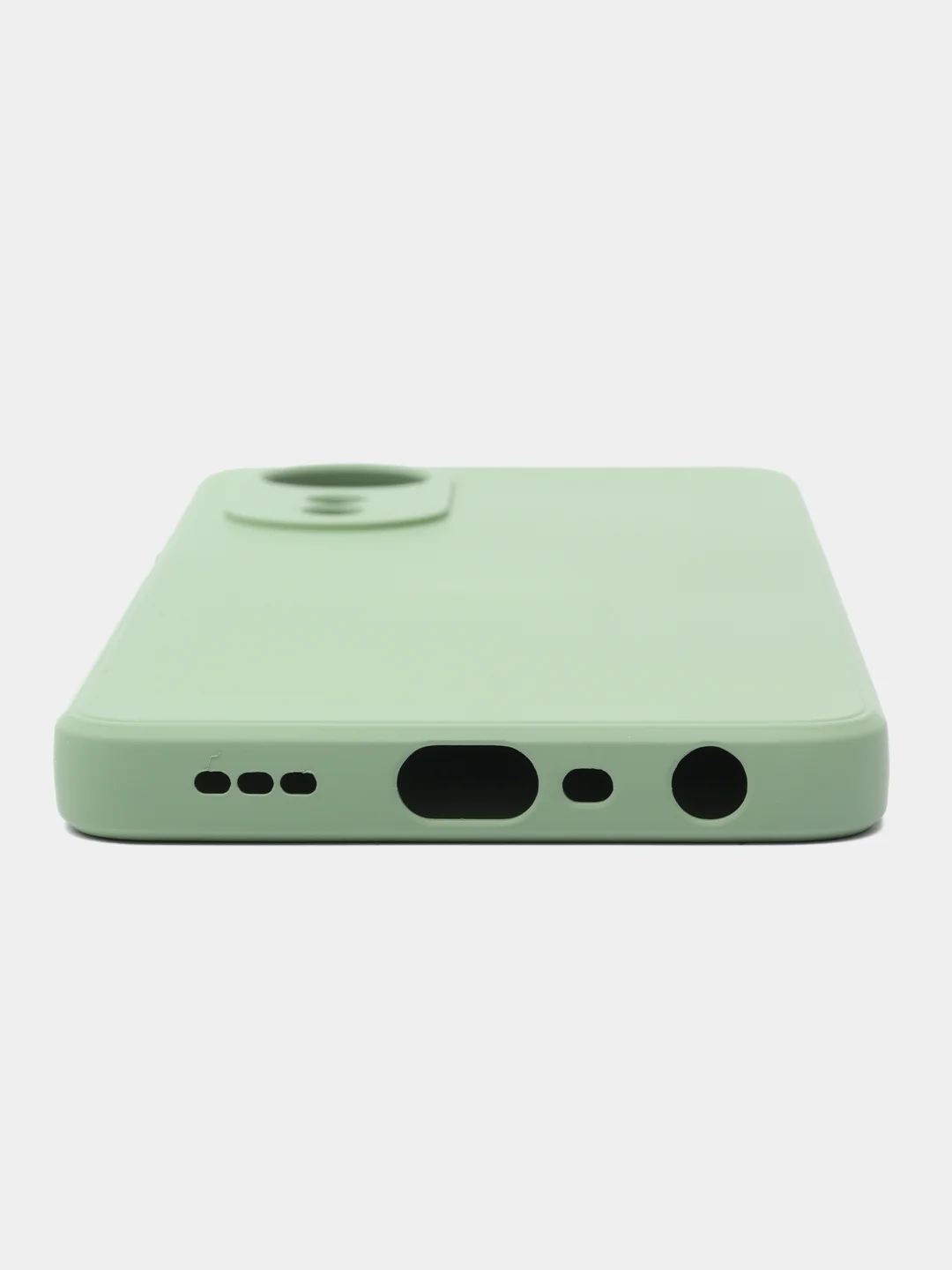 Чехол-накладка Krutoff Silicone Case для OPPO A58 4G зелёный