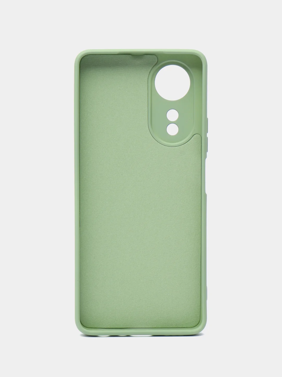 Чехол-накладка Krutoff Silicone Case для OPPO A58 4G зелёный