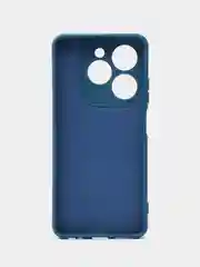 Чехол-накладка Krutoff Silicone Case для INFINIX Hot 40i синий