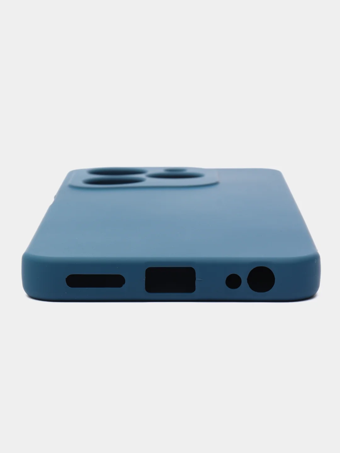 Чехол-накладка Krutoff Silicone Case для INFINIX Hot 40i синий