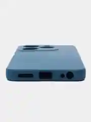 Чехол-накладка Krutoff Silicone Case для INFINIX Hot 40i синий