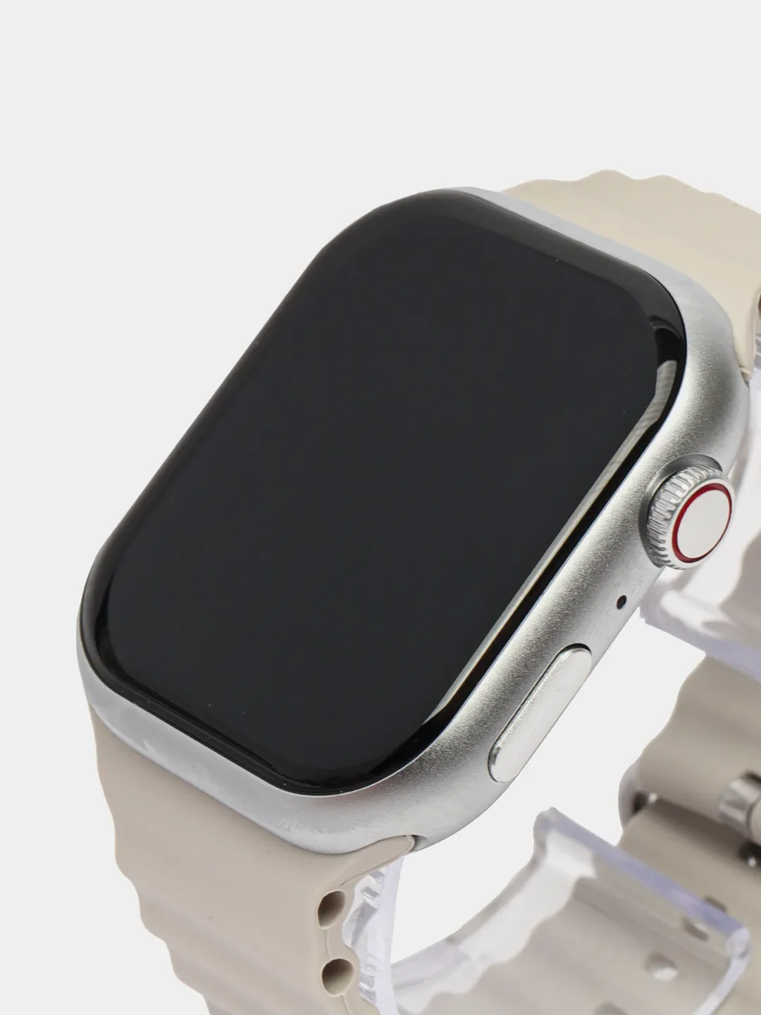 Серый умные смарт-часы Smart Watch 9 серии "Премиум" 2024 45/41 мм