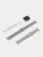 Серый умные смарт-часы Smart Watch 9 серии "Премиум" 2024 45/41 мм