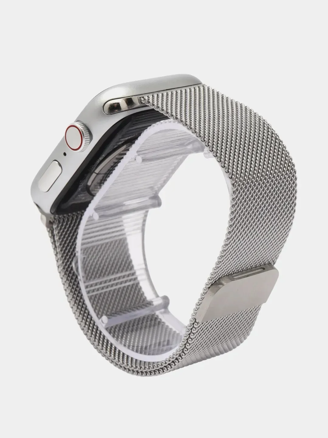 Серый умные смарт-часы Smart Watch 9 серии "Премиум" 2024 45/41 мм
