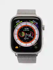 Серый умные смарт-часы Smart Watch 9 серии "Премиум" 2024 45/41 мм