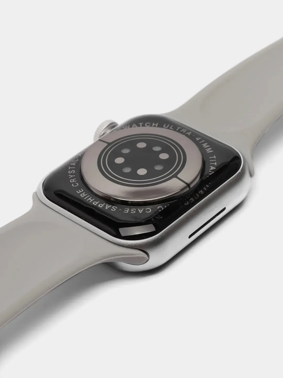 Серый умные смарт-часы Smart Watch 9 серии "Премиум" 2024 45/41 мм