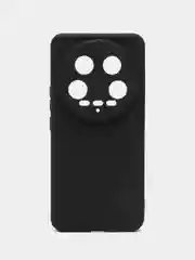 Черный чехол для Xiaomi 14 Ultra (Сяоми 14 Ультра), прозрачный