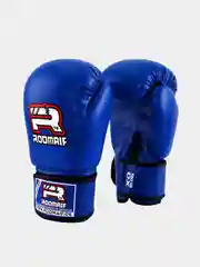 Синий перчатки боксерские Roomaif Fighting Sports World, 8-12 унц