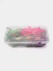 Розовый набор сухоцветов для творчества, сухие цветы для декора, для маникюра и эпоксидной смолы