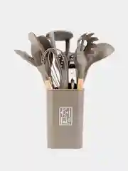 Набор кухонных принадлежностей, утварь для готовки Knifeld, силиконовый, 12 предметов