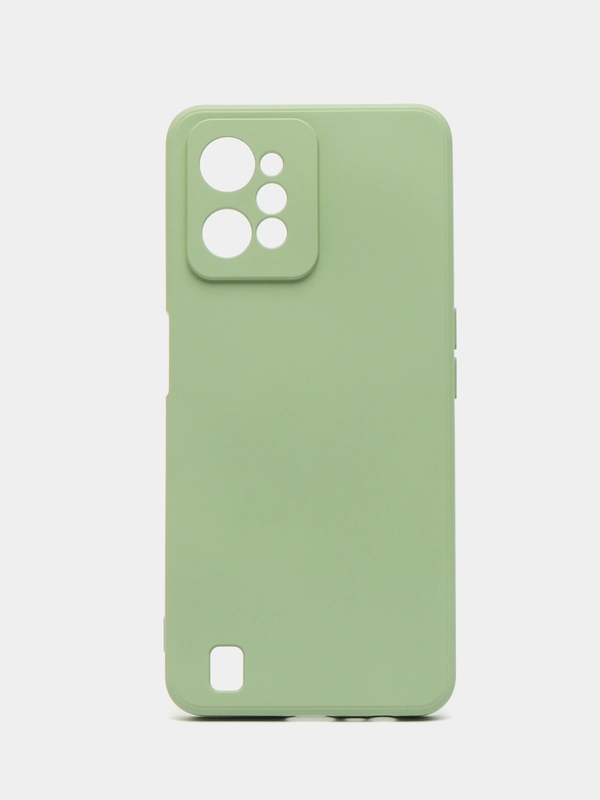Чехол-накладка Krutoff Silicone Case для Realme C31 зелёный