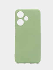 Чехол-накладка Krutoff Silicone Case для INFINIX Hot 30i зелёный