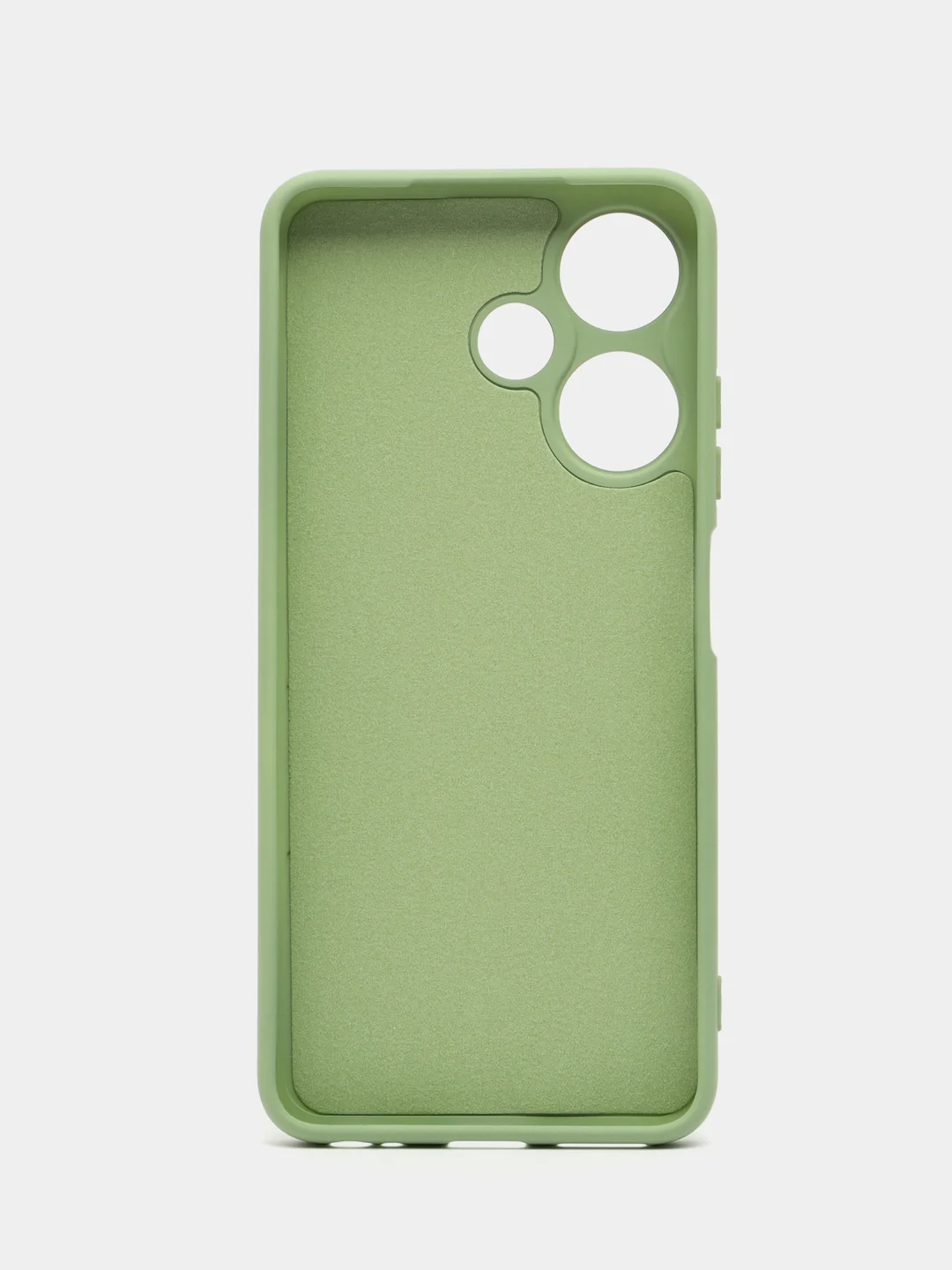Чехол-накладка Krutoff Silicone Case для INFINIX Hot 30i зелёный