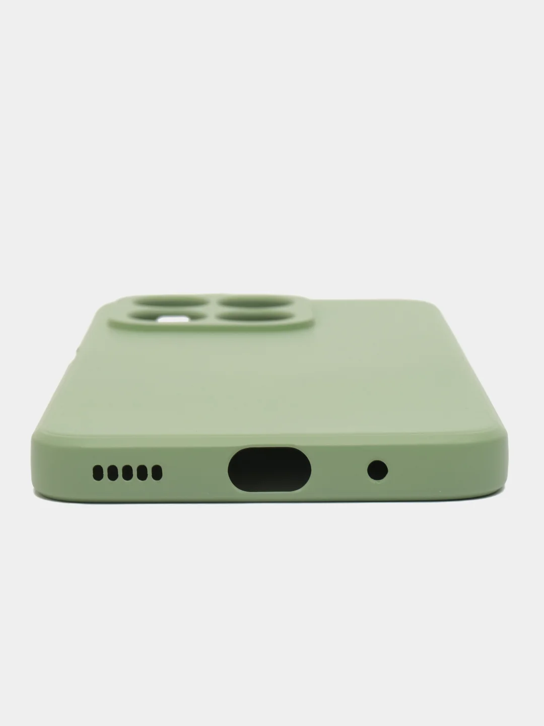 Чехол-накладка Krutoff Silicone Case для Honor X8a зелёный