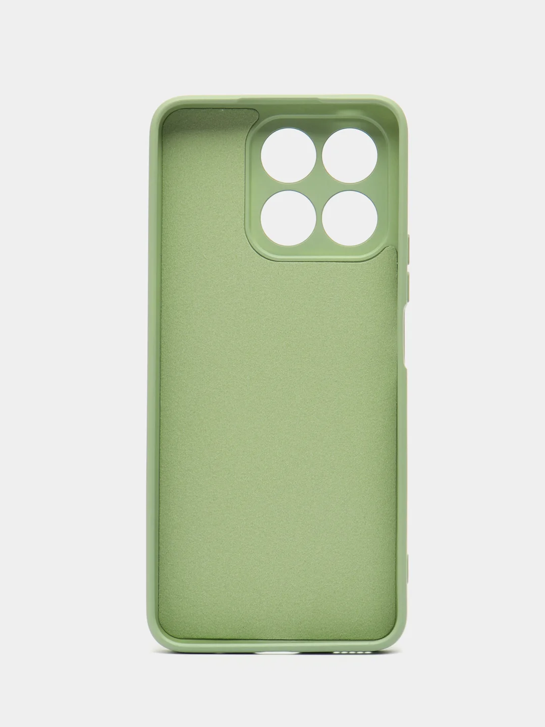 Чехол-накладка Krutoff Silicone Case для Honor X8a зелёный