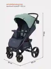 Зеленый коляска детская RANT basic "ALPINE" RA450
