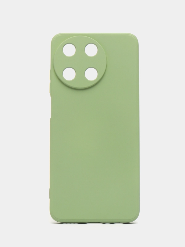 Чехол-накладка Krutoff Silicone Case для Realme 11 4G зелёный