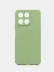 Чехол-накладка Krutoff Silicone Case для Honor X6a зелёный