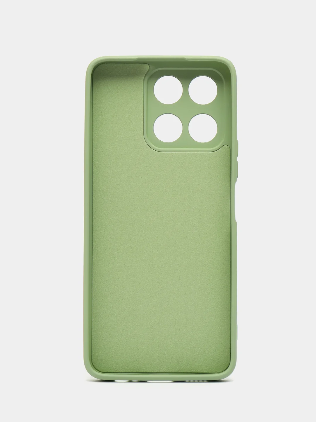 Чехол-накладка Krutoff Silicone Case для Honor X6a зелёный