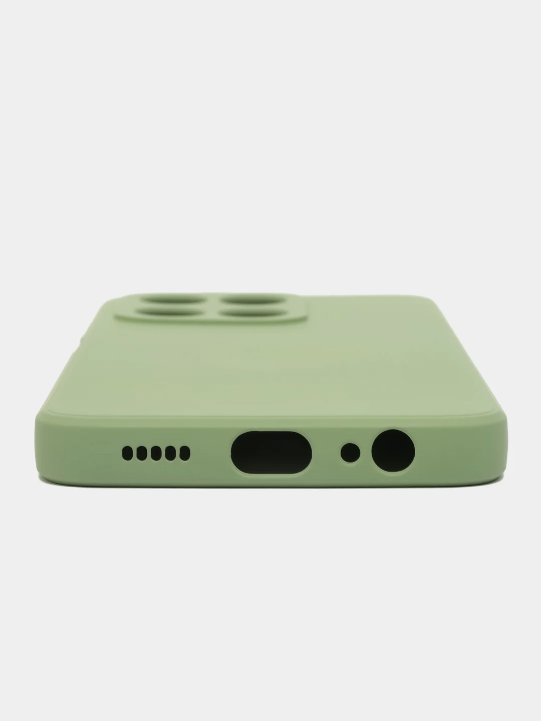 Чехол-накладка Krutoff Silicone Case для Honor X6a зелёный