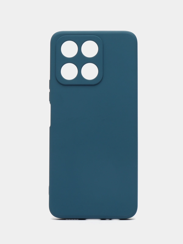 Чехол-накладка Krutoff Silicone Case для Honor X6a синий