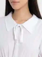 Белый летнее платье