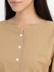 Бежевый летнее платье
