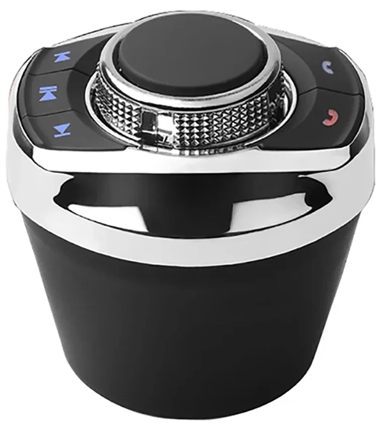 Пульт адаптер в подстаканнике BLUETOOTH для ANDROID магнитол/беспроводной джойстик
