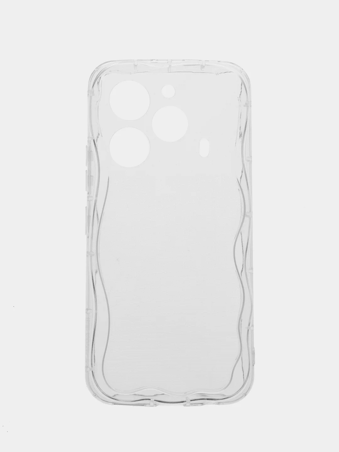 Прозрачный чехол для Tecno POVA 6 / Pova 6 Pro 5G (Техно Пова 6 Про),прозрачный, противоударный