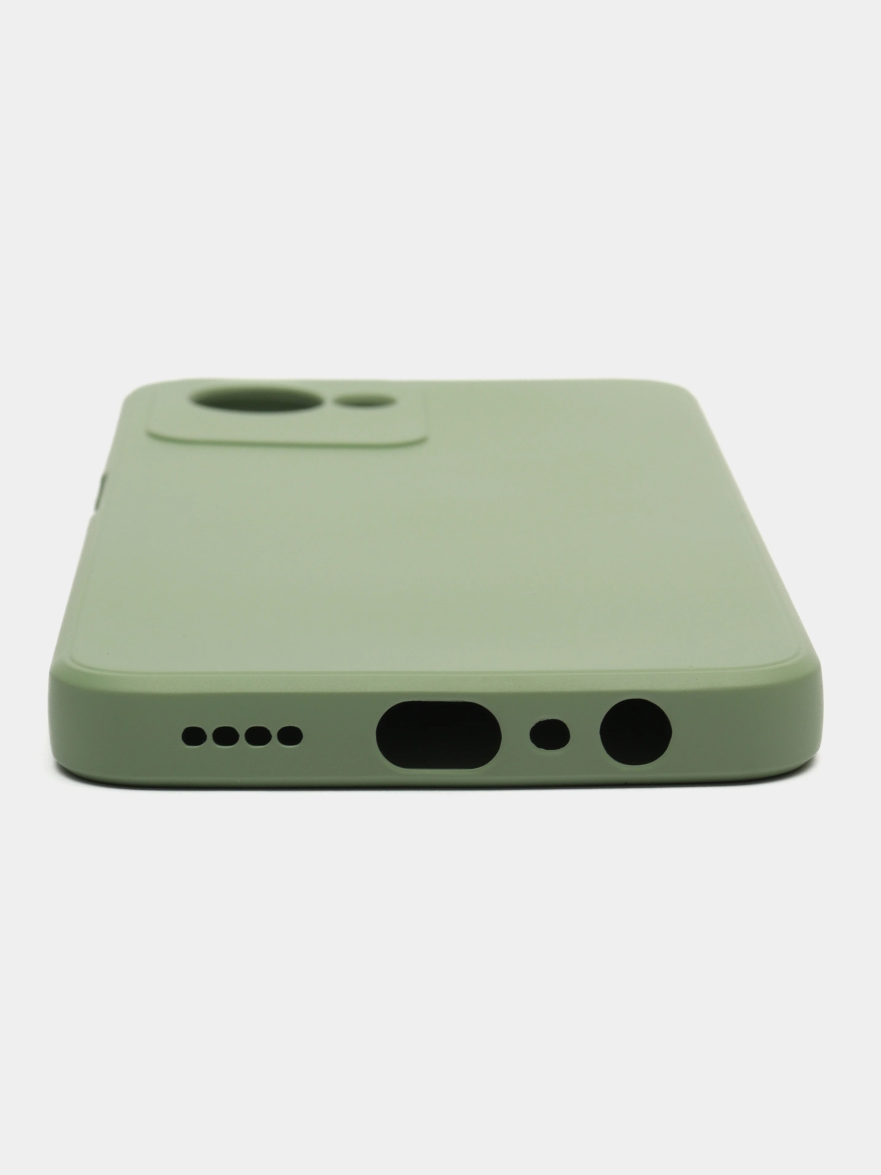 Чехол-накладка Krutoff Silicone Case для Realme C30/C30s зелёный