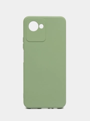 Чехол-накладка Krutoff Silicone Case для Realme C30/C30s зелёный