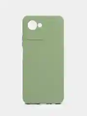 Чехол-накладка Krutoff Silicone Case для Realme C30/C30s зелёный