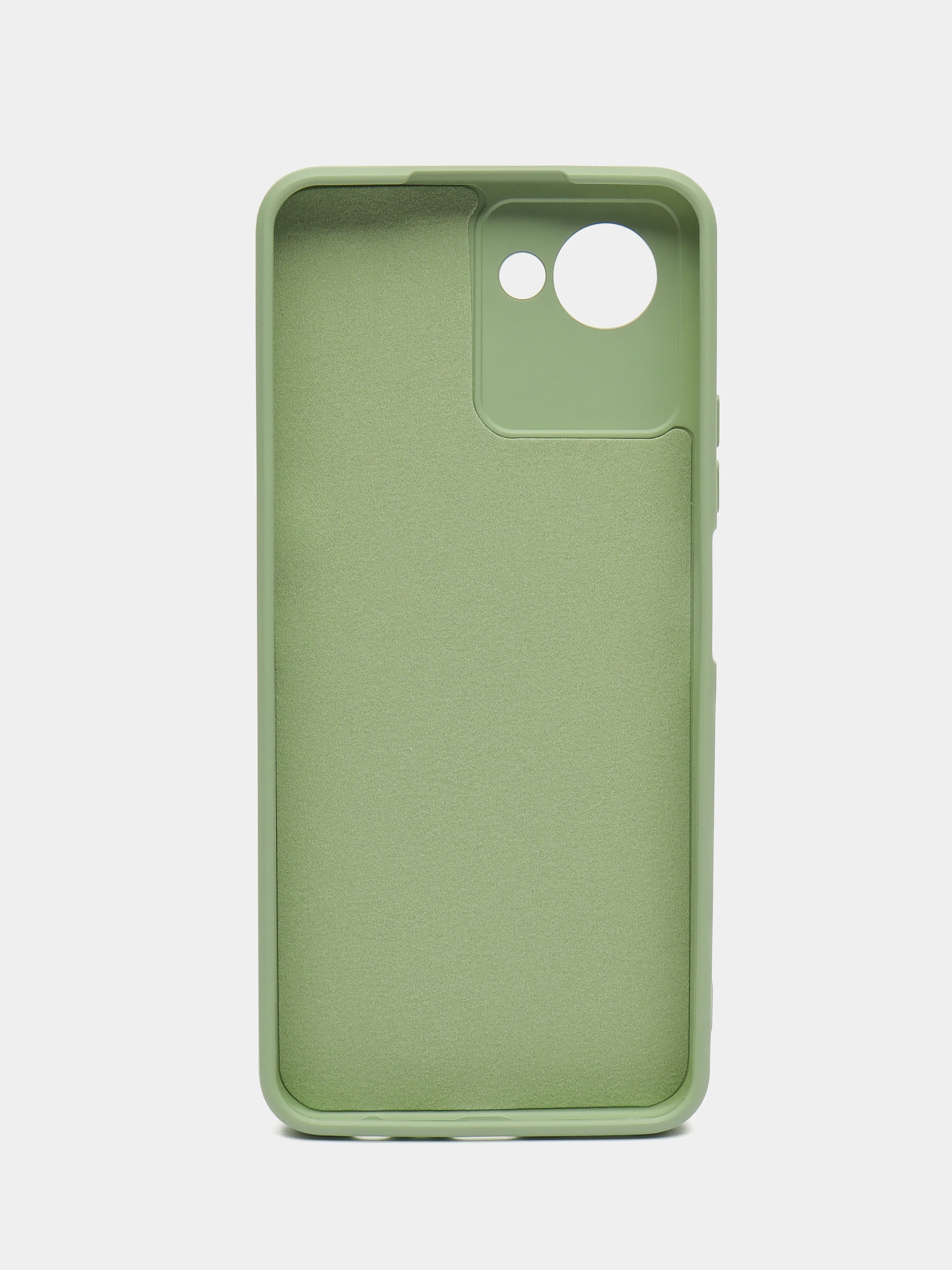 Чехол-накладка Krutoff Silicone Case для Realme C30/C30s зелёный
