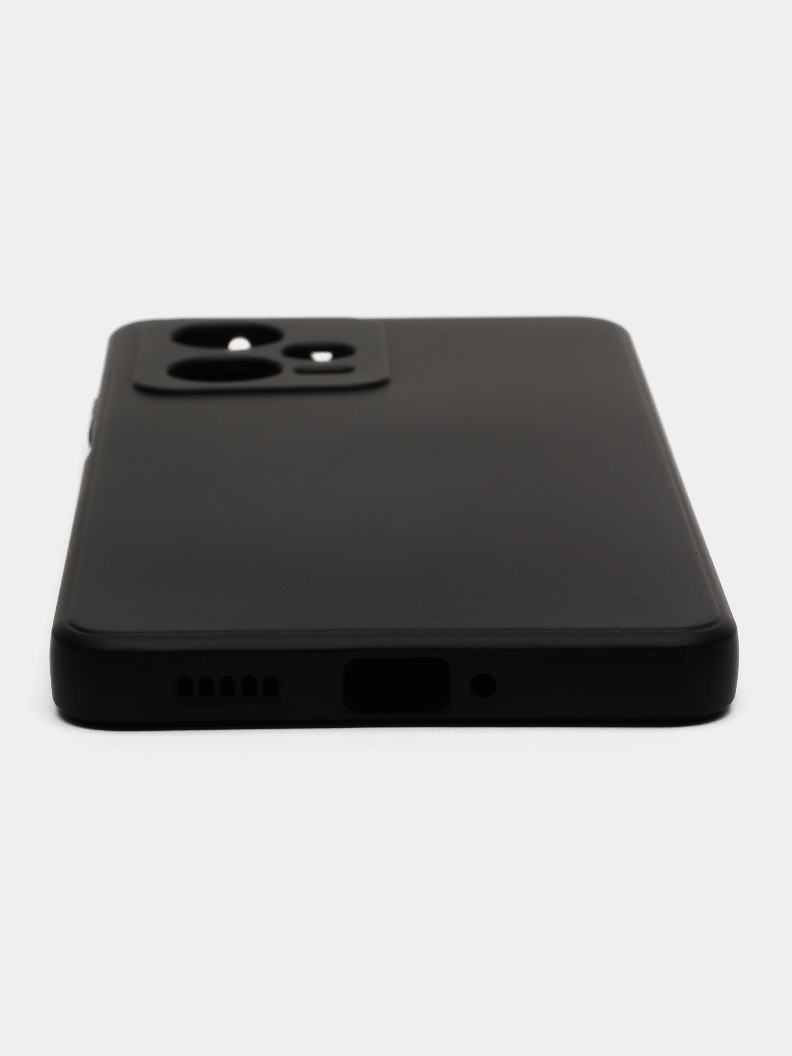 Чехол-накладка Krutoff Silicone Case для Xiaomi Redmi Note 12 Pro 5G черный