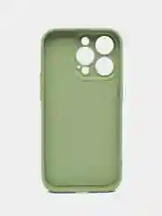 Чехол-накладка Krutoff Silicone Case для iPhone 14 Pro зелёный