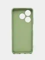 Чехол-накладка Krutoff Silicone Case для INFINIX Smart 8/8 Plus/8 Pro зелёный