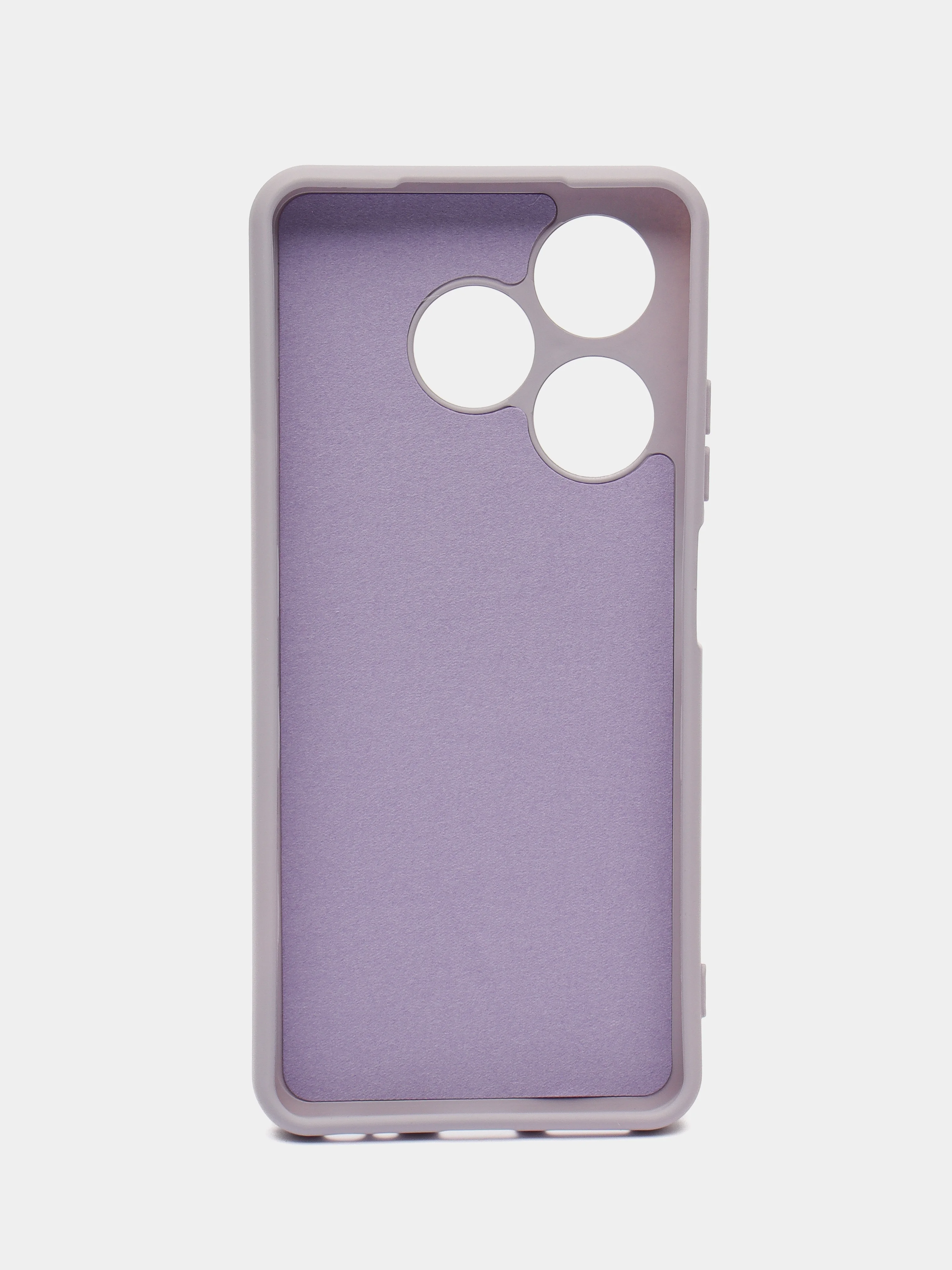 Чехол-накладка Krutoff Silicone Case для INFINIX Smart 8/8 Plus/8 Pro лаванда