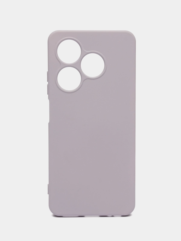 Чехол-накладка Krutoff Silicone Case для INFINIX Smart 8/8 Plus/8 Pro лаванда