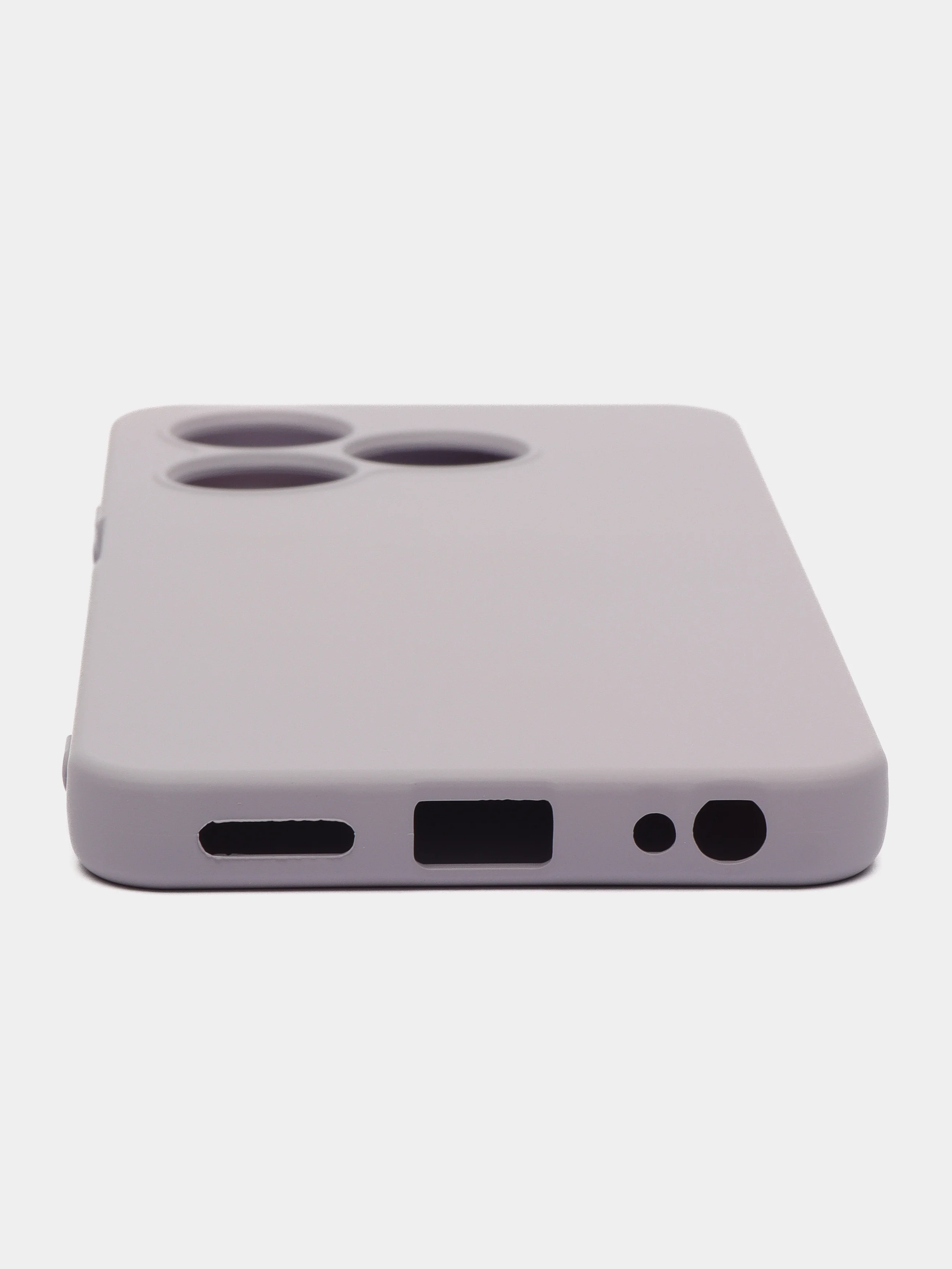 Чехол-накладка Krutoff Silicone Case для INFINIX Smart 8/8 Plus/8 Pro лаванда