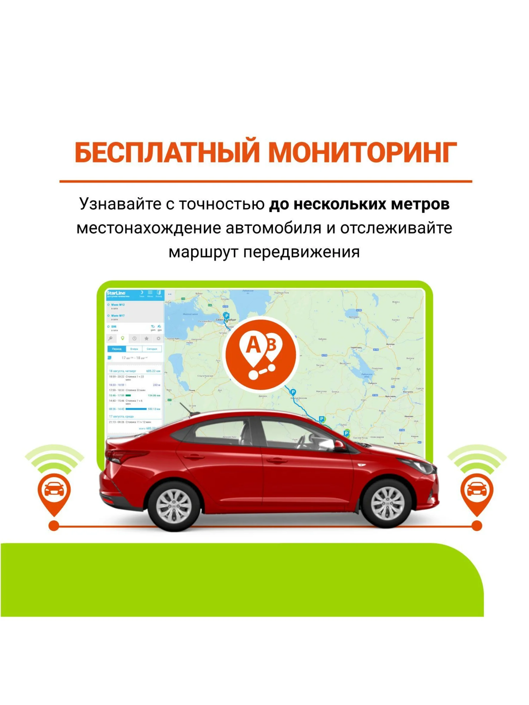 Трекер StarLine M18 Pro V2