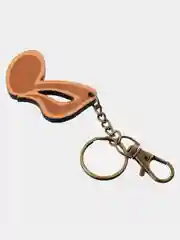 Брелок сувенирный скрипичный ключ Rin, дерево