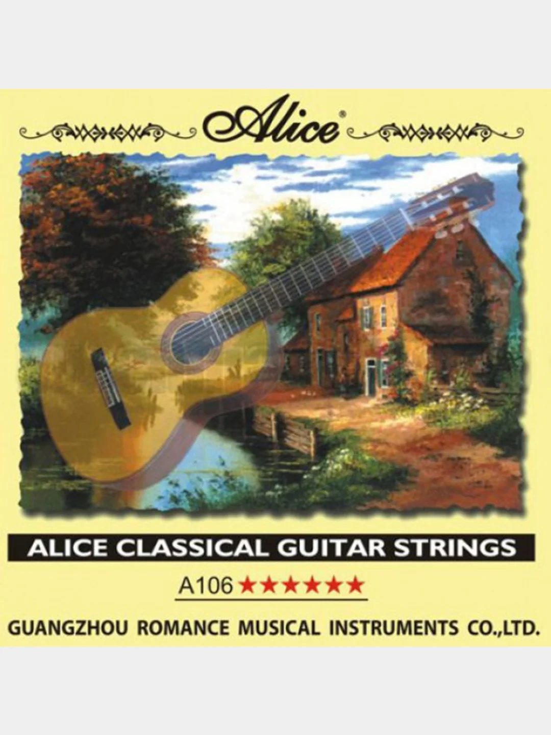 Струны для классической гитары Alice AC106-H, сильное натяжение