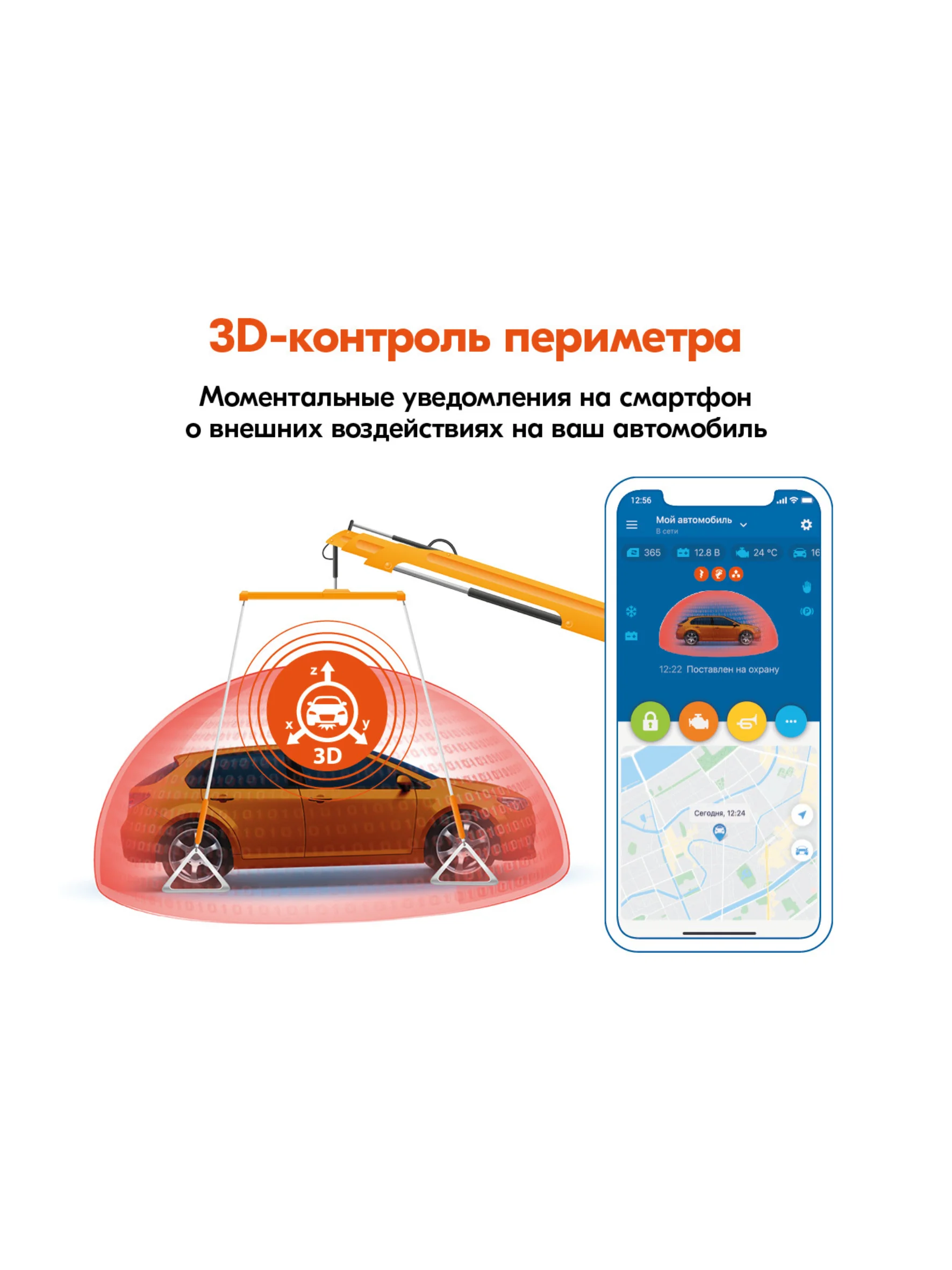 Охранно-телематический комплекс StarLine E96 v2 BT 2CAN+4LIN 2SIM GSM+GPS