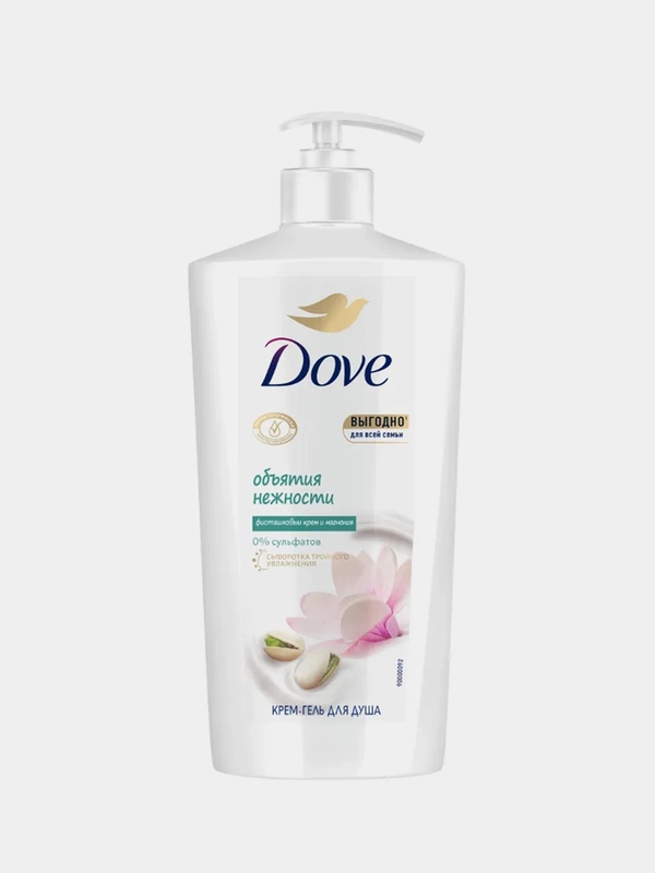 Крем-гель для душа DOVE Фисташковый крем и Магнолия, 610мл