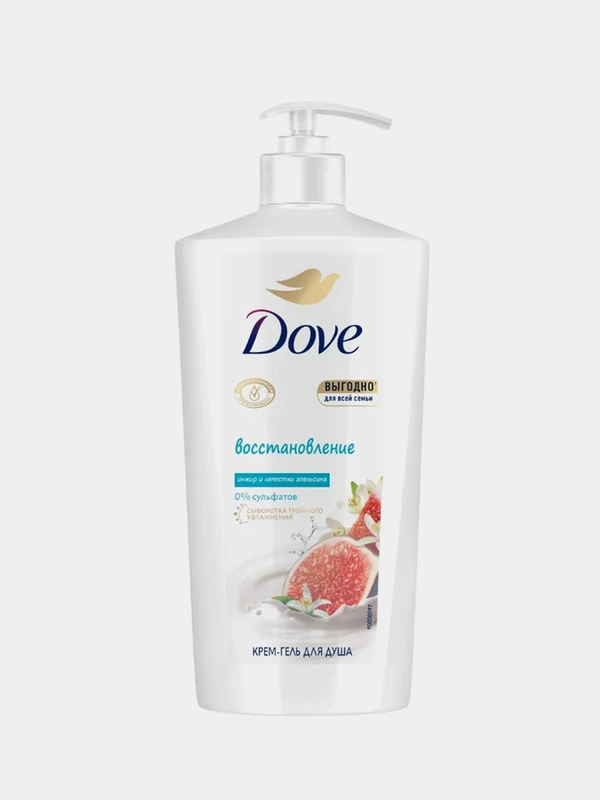Крем-гель для душа Dove Инжир и лепестки апельсина, 610мл