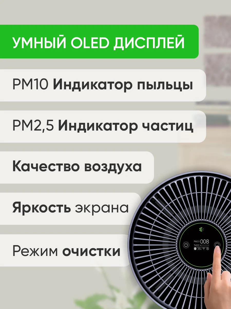 Очиститель воздуха Smartmi Air Purifier 2 (KQJHQ02ZM)